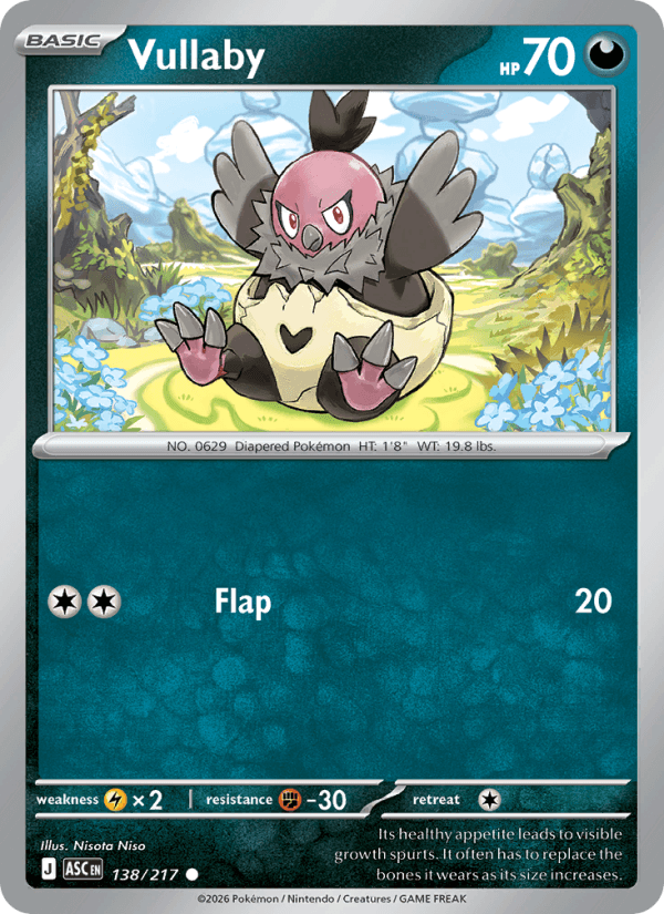 Vullaby — Pokémon card