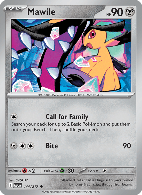 Mawile — Pokémon card