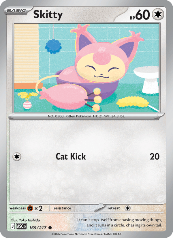 Skitty — Pokémon card