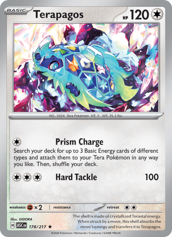 Terapagos — Pokémon card