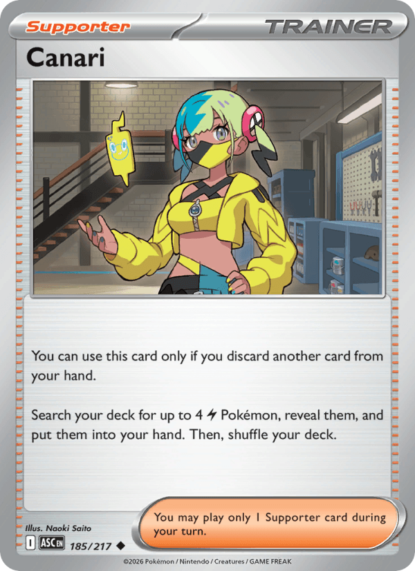 Canari — Pokémon card