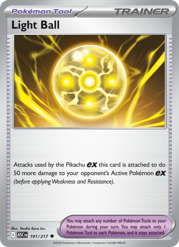 Light Ball — Pokémon card
