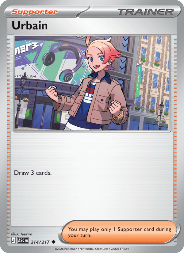 Urbain — Pokémon card