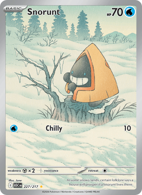 Snorunt — Pokémon card