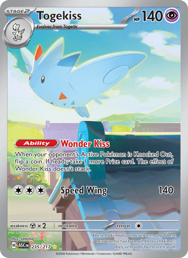 Togekiss — Pokémon card