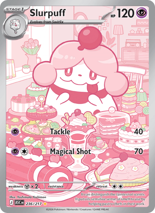 Slurpuff — Pokémon card