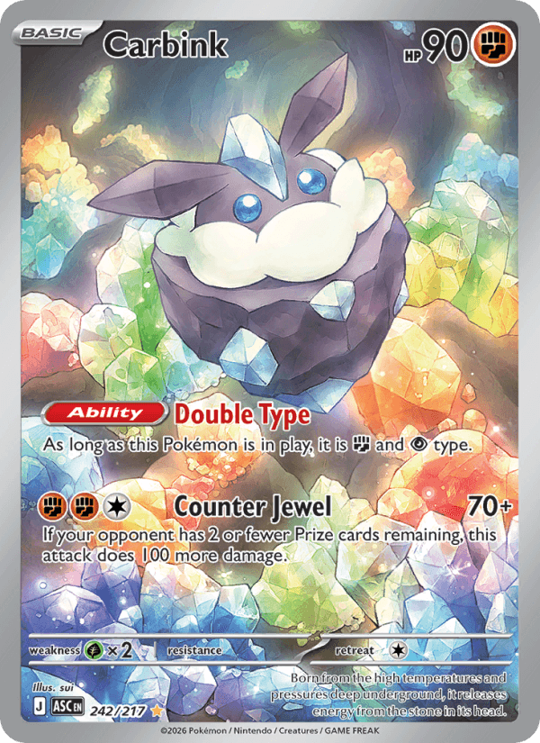 Carbink — Pokémon card