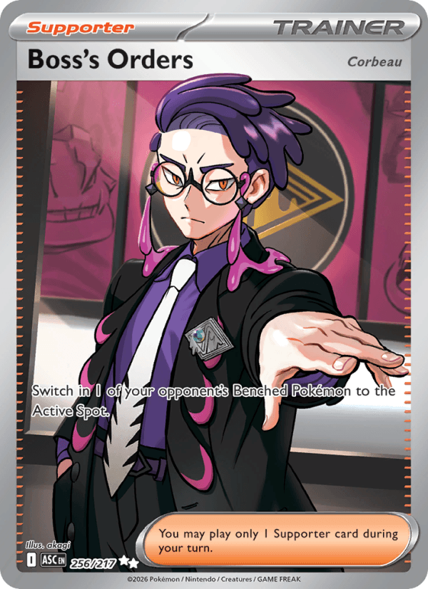Boss's Orders — Pokémon card
