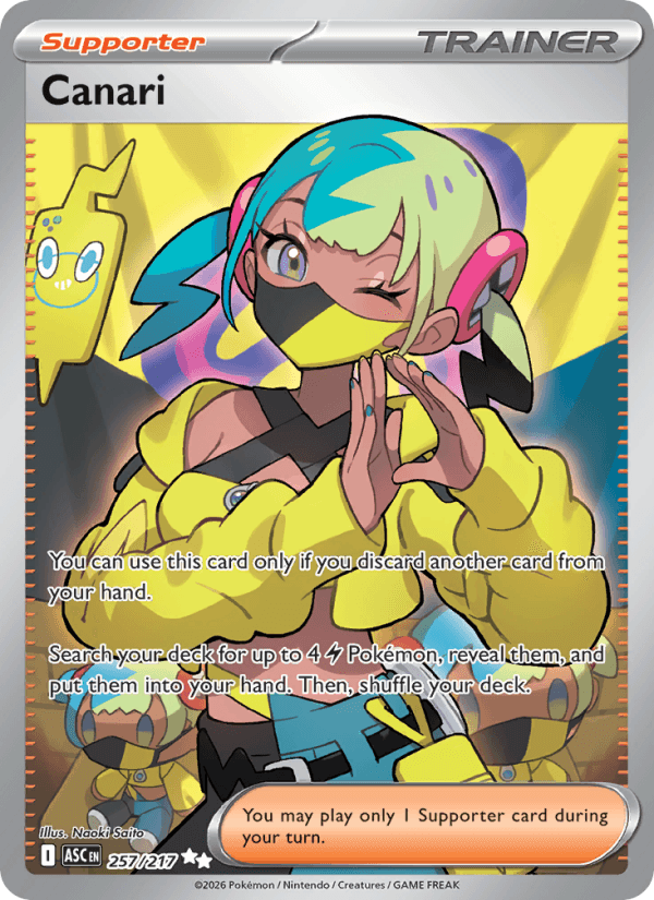 Canari — Pokémon card