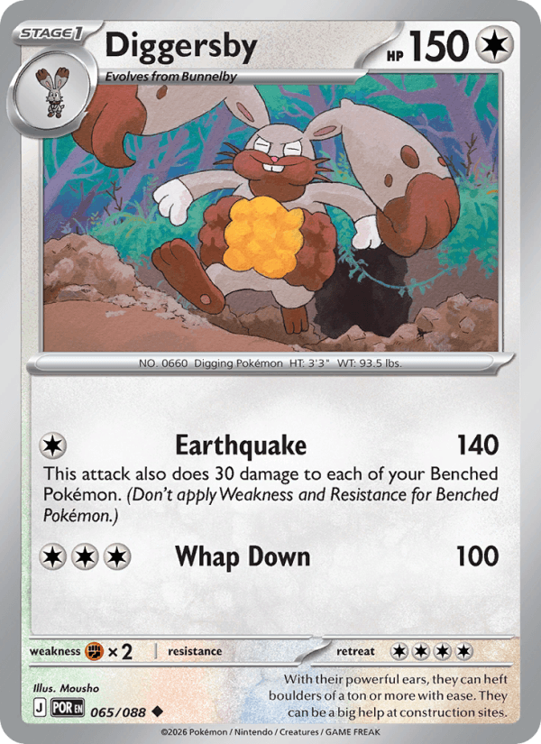 Diggersby — Pokémon card