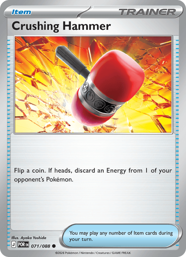 Crushing Hammer — Pokémon card