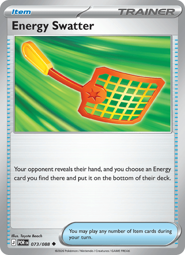 Energy Swatter — Pokémon card