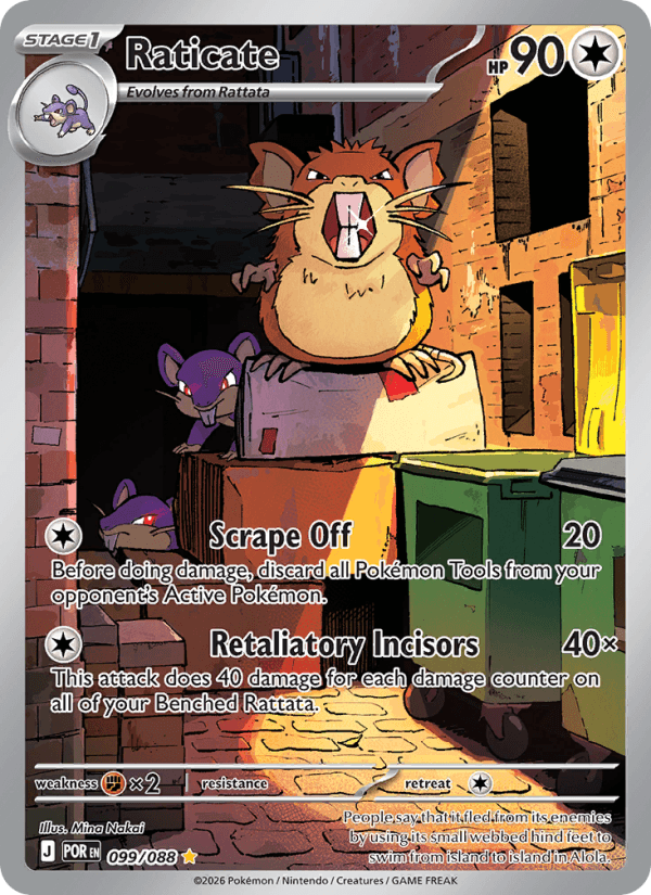 Raticate — Pokémon card