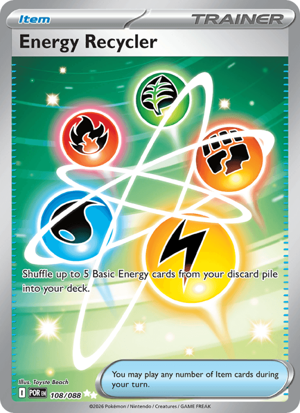 Energy Recycler — Pokémon card