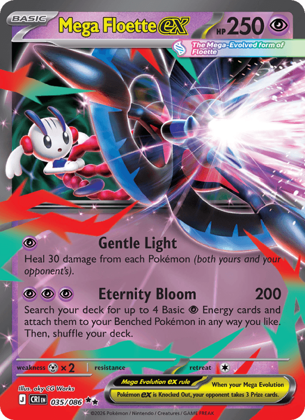 Mega Floette ex — Pokémon card