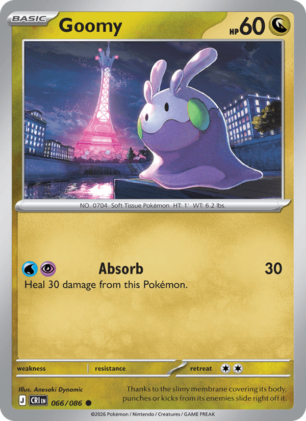 Goomy — Pokémon card