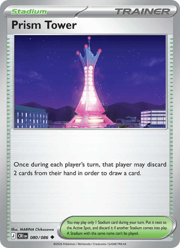 Prism Tower — Pokémon card