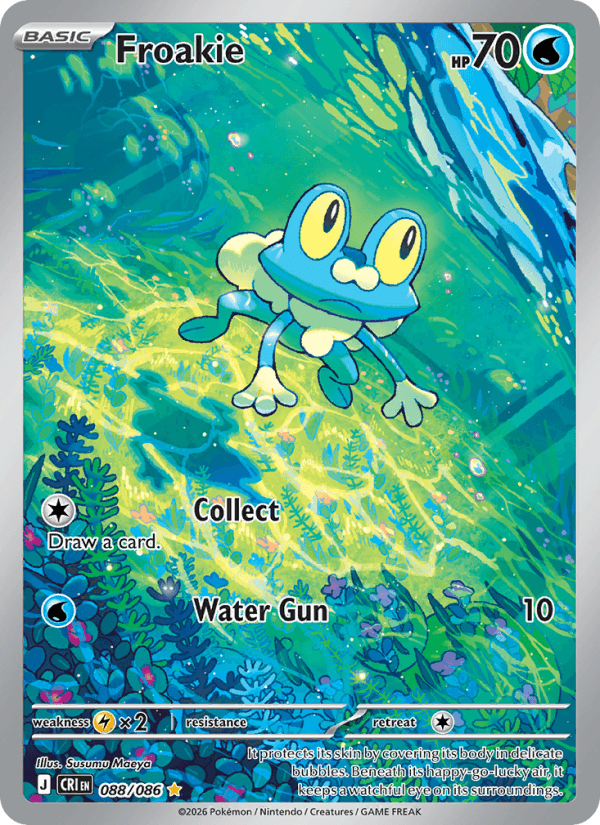 Froakie — Pokémon card