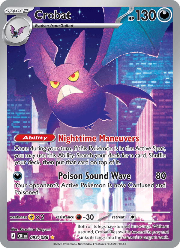 Crobat — Pokémon card