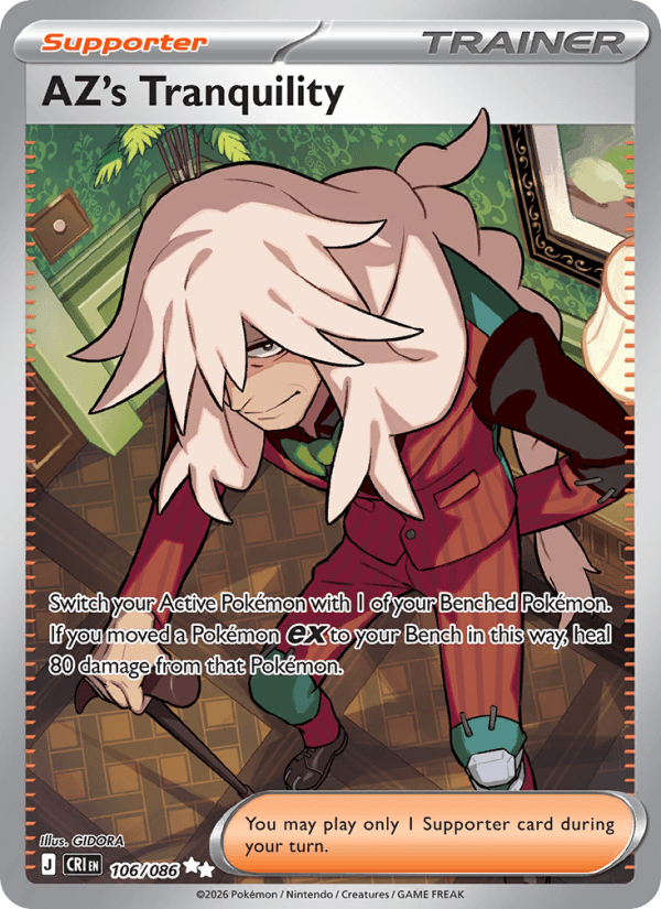 AZ's Tranquility — Pokémon card