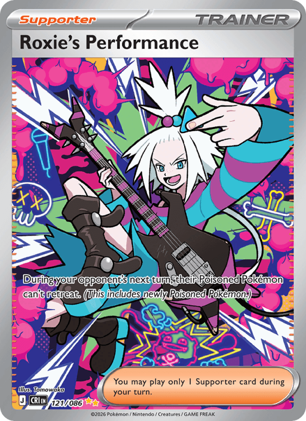 Roxie's Performance — Pokémon card