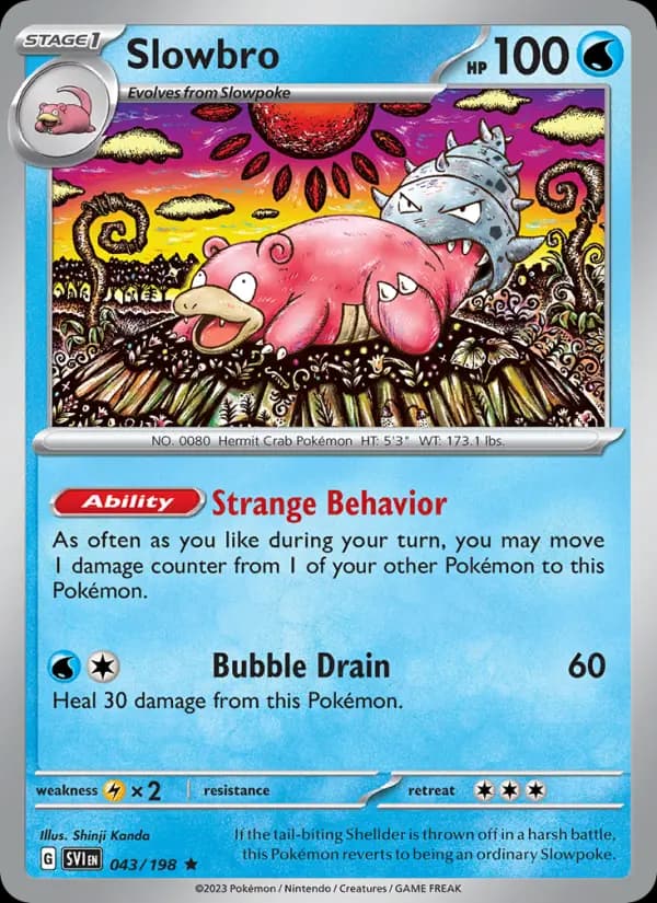 Slowbro — Pokémon card