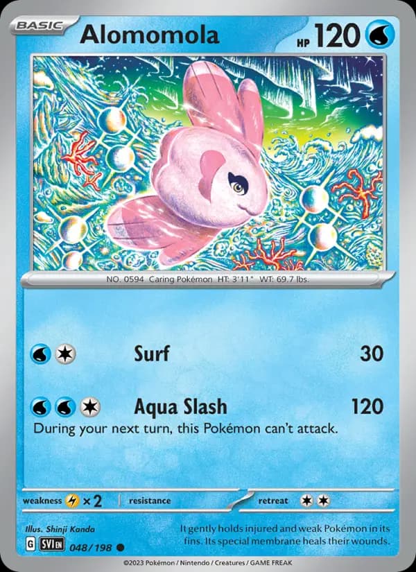 Alomomola — Pokémon card