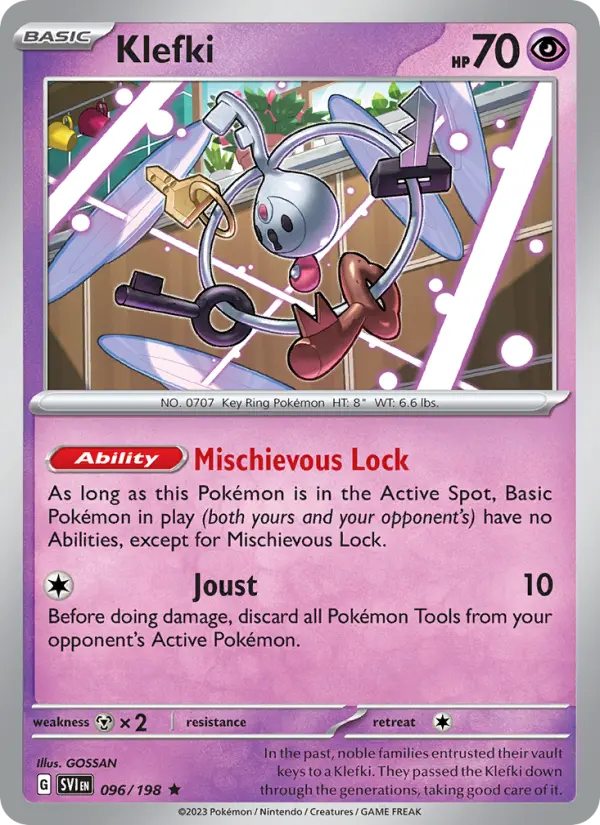 Klefki — Pokémon card