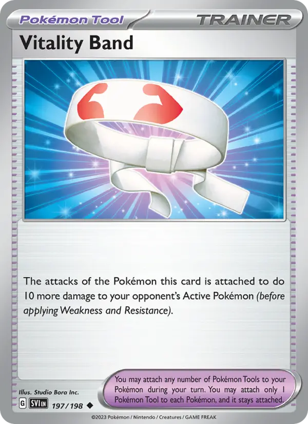 Vitality Band — Pokémon card
