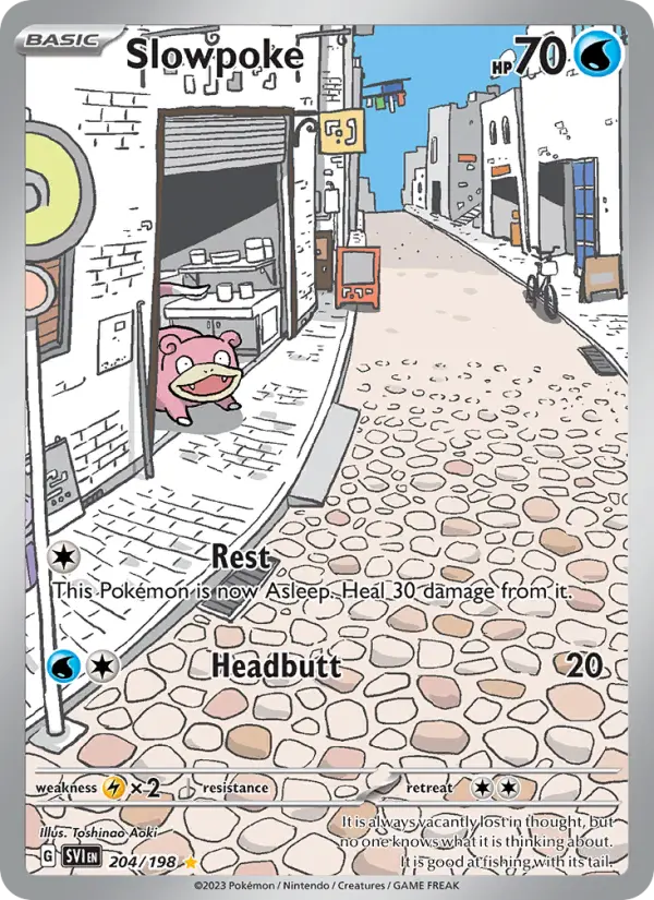 Slowpoke — Pokémon card