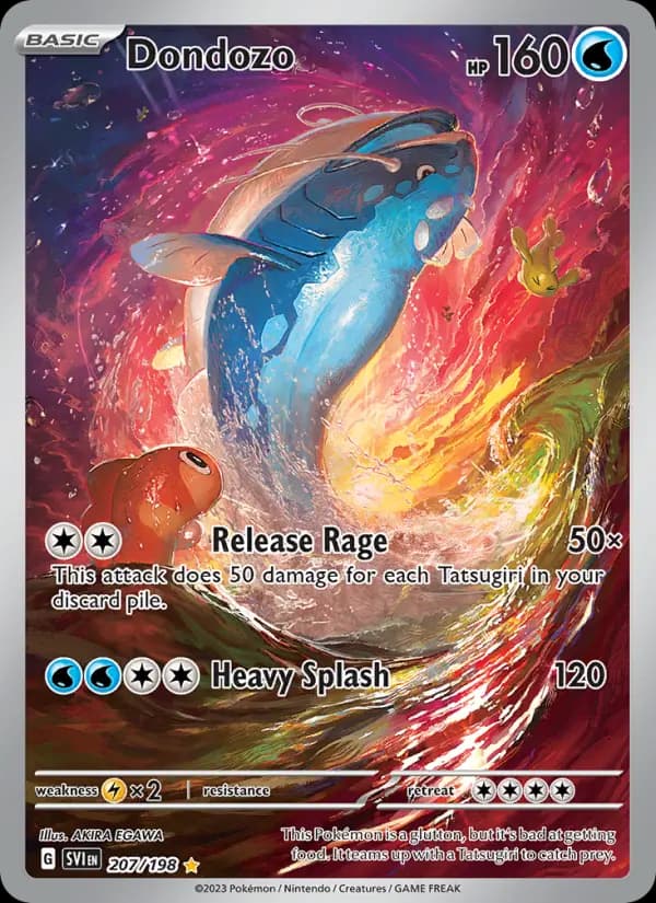 Dondozo — Pokémon card