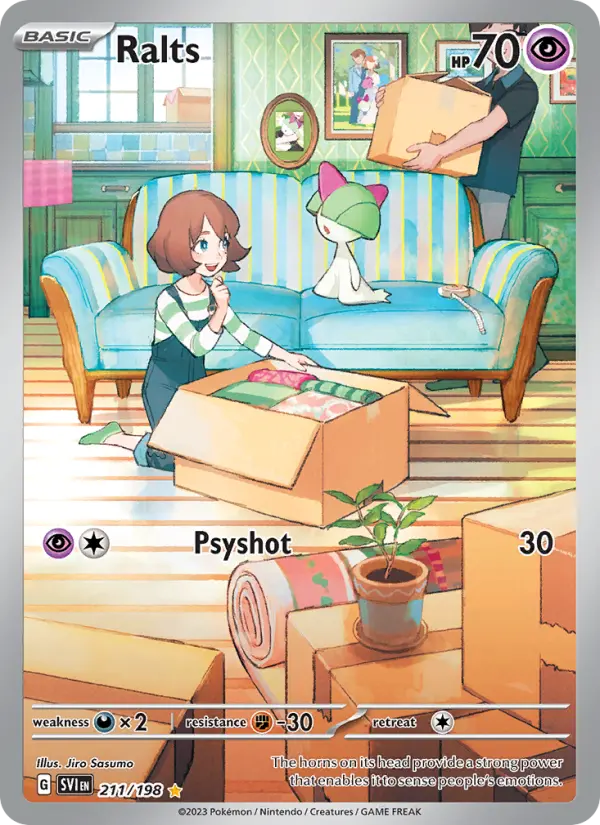 Ralts — Pokémon card
