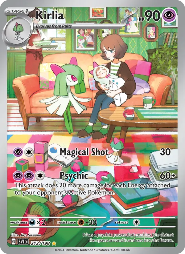 Kirlia — Pokémon card