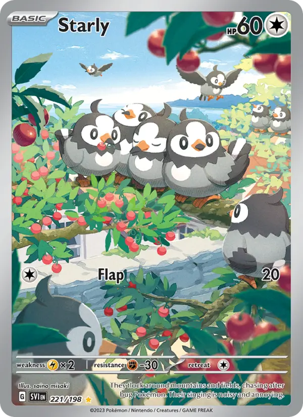 Starly — Pokémon card