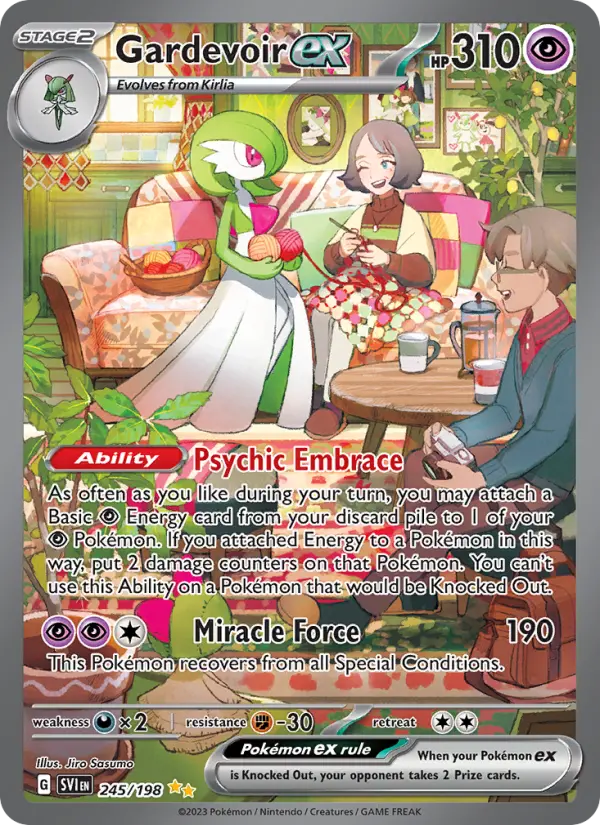Gardevoir ex — Pokémon card
