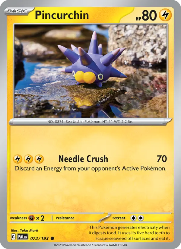 Pincurchin — Pokémon card