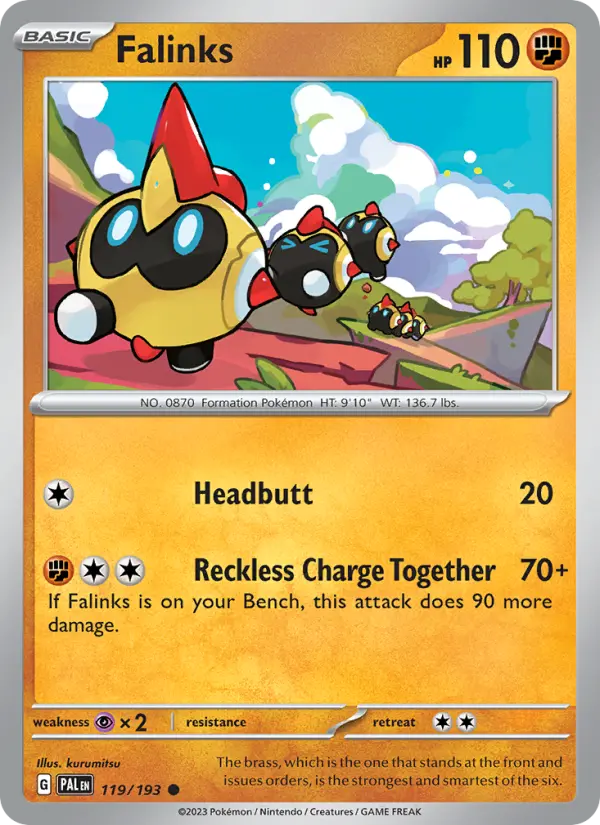 Falinks — Pokémon card
