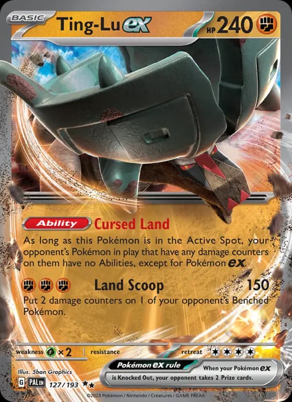 Ting-Lu ex — Pokémon card