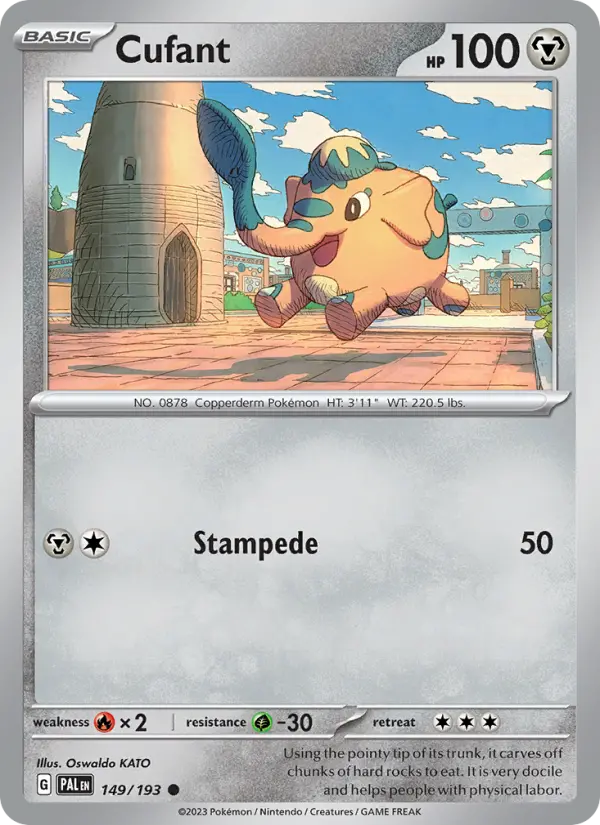 Cufant — Pokémon card