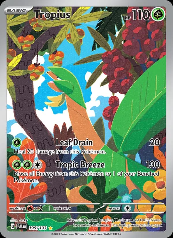 Tropius — Pokémon card