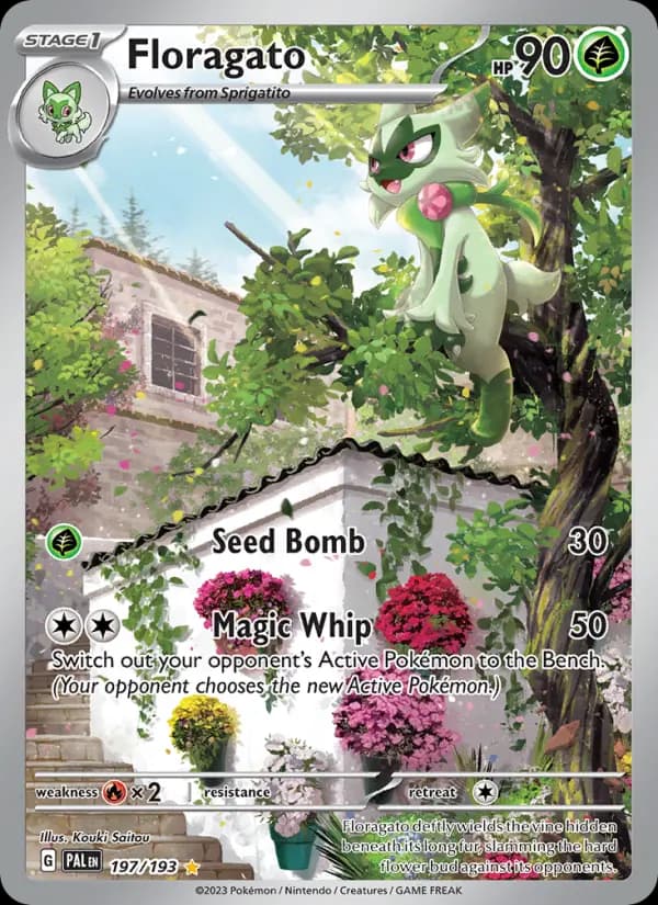 Floragato — Pokémon card