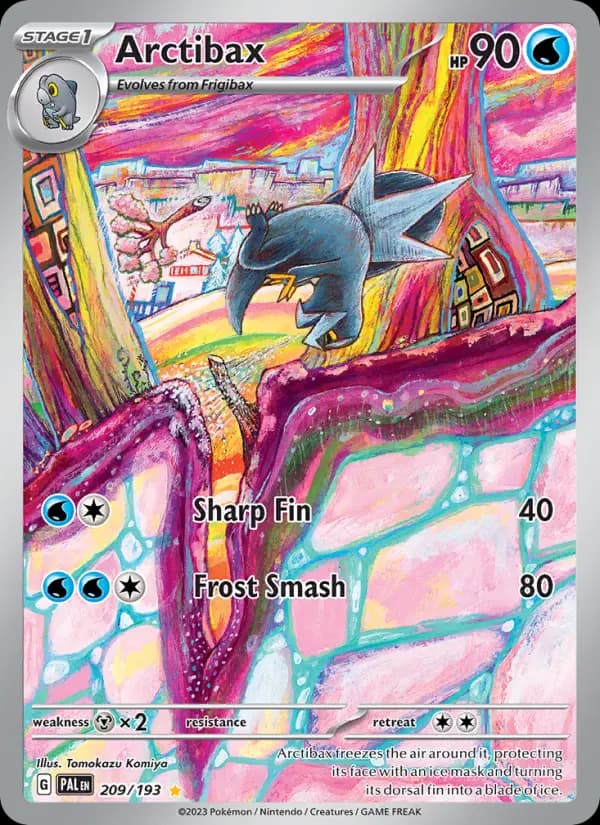 Arctibax — Pokémon card