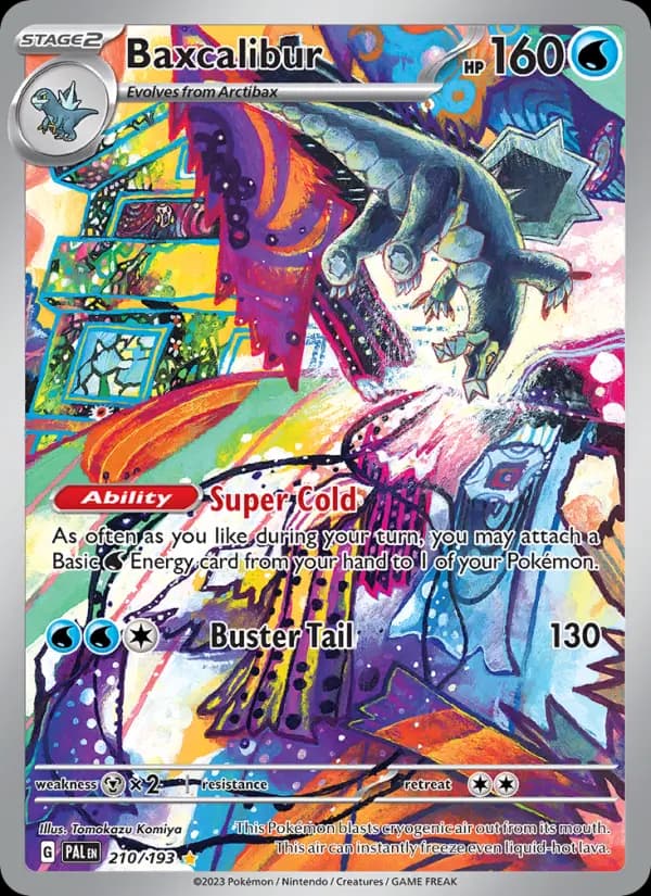 Baxcalibur — Pokémon card