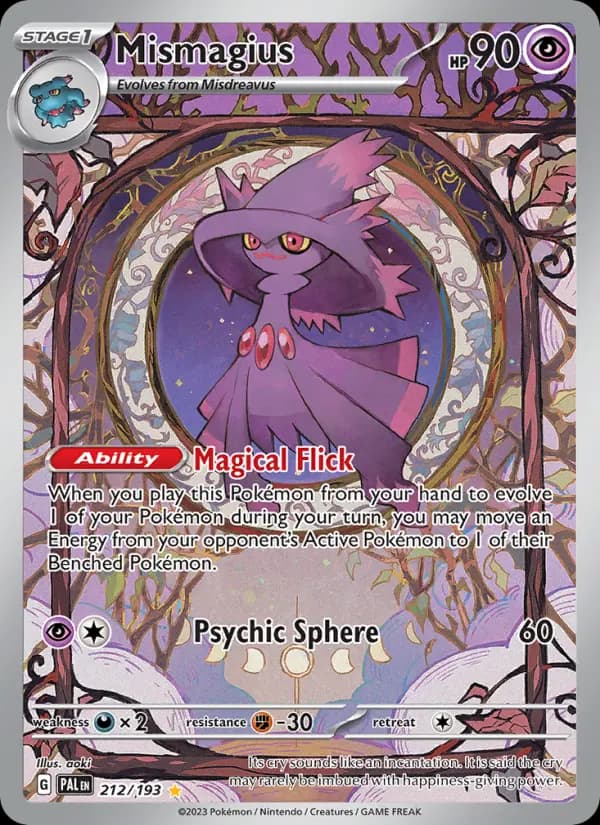 Mismagius — Pokémon card