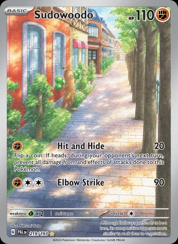Sudowoodo — Pokémon card