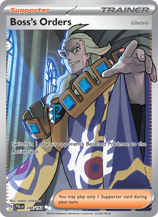 Boss's Orders — Pokémon card