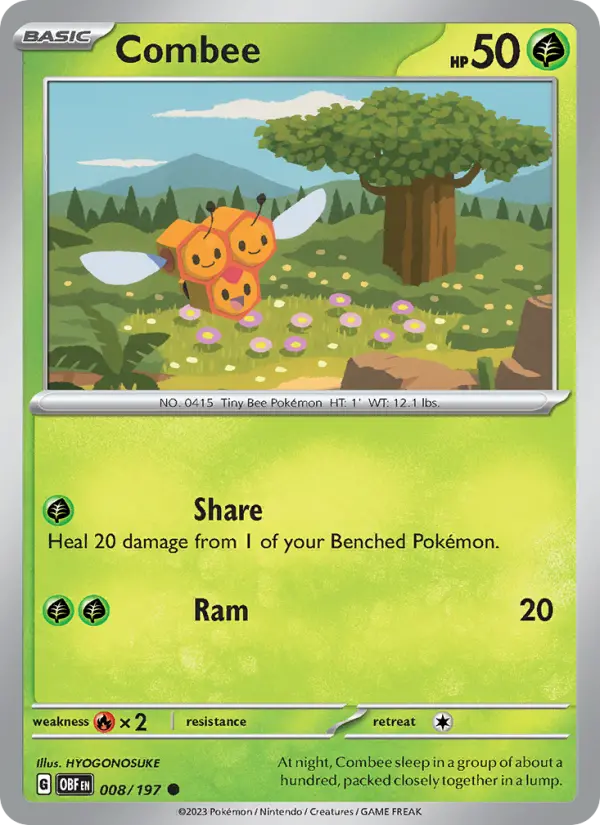 Combee — Pokémon card