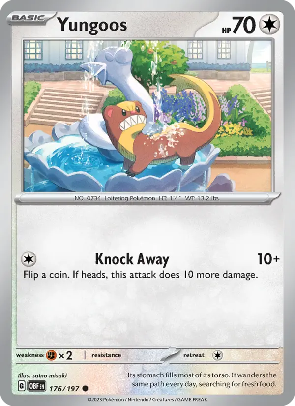 Yungoos — Pokémon card