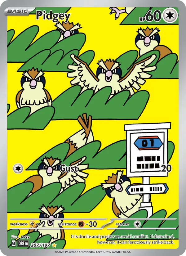 Pidgey — Pokémon card