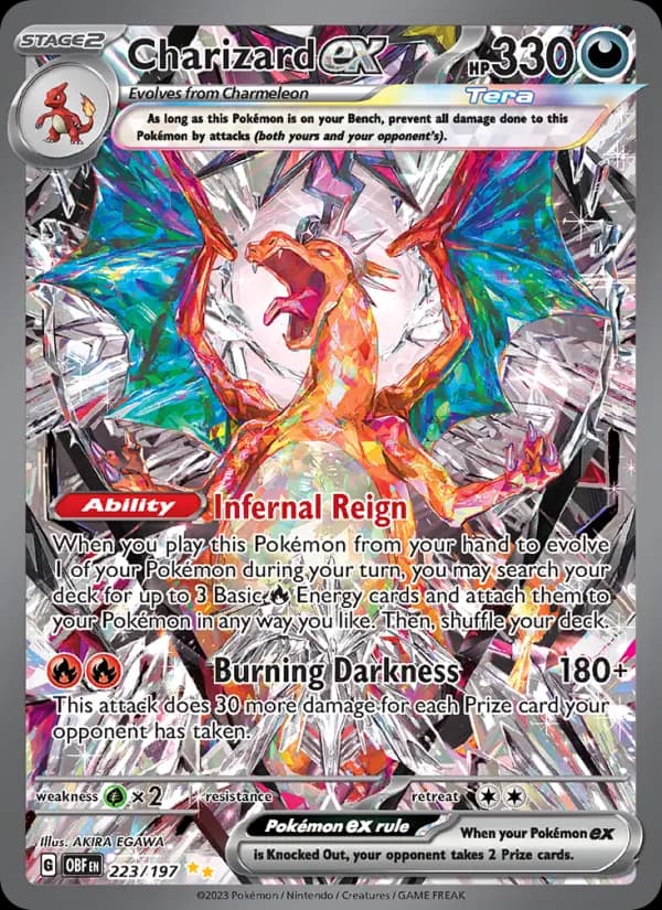 Charizard ex — Pokémon card